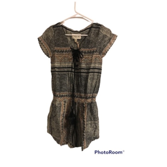 50% OFF NWT CleoBella romper tassels XS boho casual travel festival shorts - Picture 1 of 7
